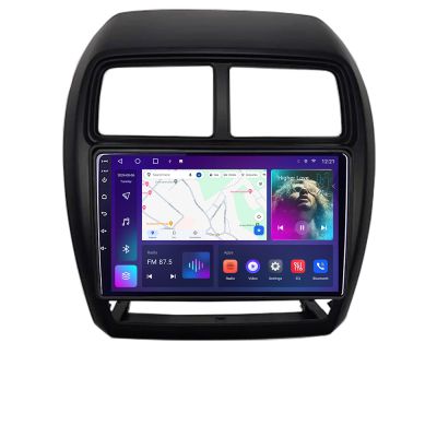 Navigatie Mitsubishi ASX 2017-2021 model facelift Android radio gps internet 4+64 carplay android auto Kit-026-facelift+EDT-E309v3