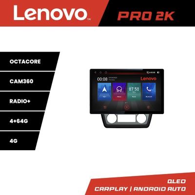Navigatie Skoda Yeti 2009-2014 K-YETI Lenovo PRO 4+64 13 inch 2K android 4G DSP gps internet