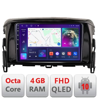 Navigatie Mitsubishi Eclipse Cross 2017- Android radio gps internet 4+64 carplay android auto Kit-cross-eu+EDT-E309v3