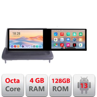 NavigatieVolvo C40 Edotec 2 ecrane  8 core 4+128 21.6 inch Incell android Wifi 5Ghz gps internet  Kit-C40