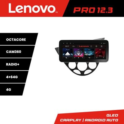 Navigatie Ford Focus 1 1998-2004 Lenovo PRO 4+64 12.3 inch qled android 4G DSP gps internet  kit-focus1