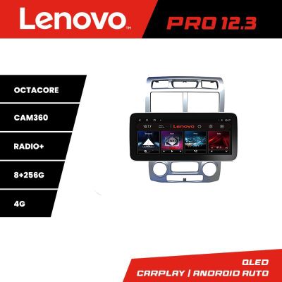 Navigatie Kia Sportage 2005-2007 K-0023 Lenovo PRO 8+256 12.3 inch qled android 4G DSP gps internet a