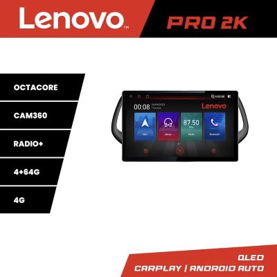 Navigatie JEEP COMPASS 2017 Manual K-732 Lenovo PRO 4+64 13 inch 2K android 4G DSP gps internet