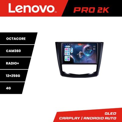 Navigatie Renault Kadjar Lenovo Kit-9030 8 core QLED 2K 12+256 360 Android Waze USB Navigatie Internet Youtube Radio
