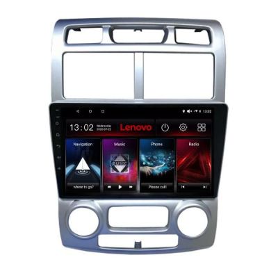 Navigatie Kia Sportage 2005-2007 Lenovo Kit-0023 4+64 GB Android Waze USB Navigatie Internet Youtube Radio
