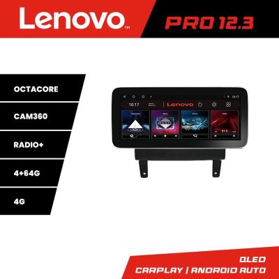 Navigatie Opel Meriva 2010-2017 Lenovo PRO 4+64 12.3 inch qled android 4G DSP gps internet  KIT-meriva