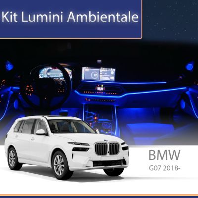 Lumini Ambientale NIGHTVIBE BMW X5 X7 G05 G07 capace boxe iluminate control telefon sau sistem original