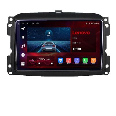 Navigatie Fiat 500 2015-2021 M-500 Octa Core Android Radio Bluetooth GPS WIFI/4G DSP 2K 8+128GB 360 Toslink
