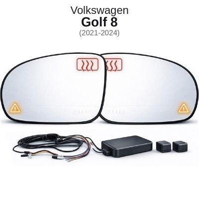 Senzor unghi mort Volkswagen Golf 8 2021-2024 — oglindă dedicată