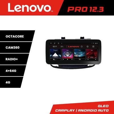 Navigatie Opel Insignia 2018- K-insignia19 Lenovo PRO 4+64 12.3 inch qled android 4G DSP gps internet