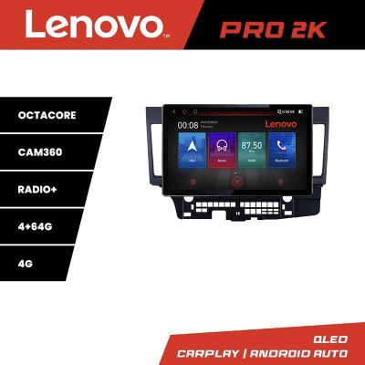 Navigatie MITSUBISHI LANCER K-037 Lenovo PRO 4+64 13 inch 2K android 4G DSP gps internet  8Core