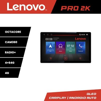 Navigatie Toyota Prius 2009-2014 Lenovo PRO 4+64 2K 13 inch qled android 4G DSP gps internet  Kit-TY39