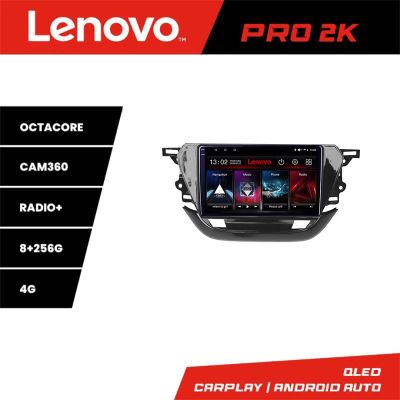 Navigatie Opel Corsa F 2019- Android radio gps internet 8 core QLED 2K 8+256 360 Lenovo