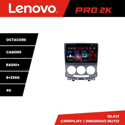 Navigatie Mazda 5 2005-2010 Lenovo Kit-MZ22 8 core QLED 2K 8+256 360 Android Waze USB Navigatie Internet Youtube Radio
