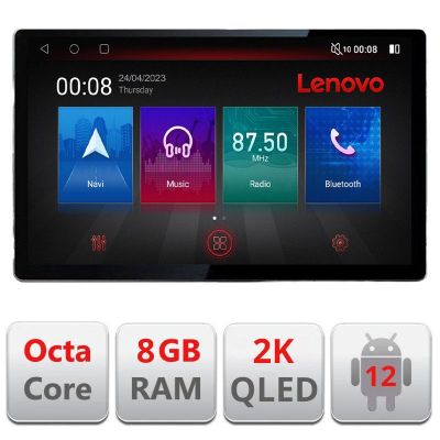 Navigatie Audi A3 8P N-049 ecran 13" 2K 8+128 Android Waze USB Navigatie 4G 360 Toslink Youtube Radio
