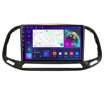 Navigatie Fiat Doblo 2015-2018 B-DOBLO15 Android Ecran QLED octa core 4+64 carplay android auto KIT-DOBLO15+EDT-E309V3
