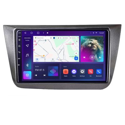 Navigatie Seat Altea 2005-2014 Android radio gps internet 4+64 carplay android auto Kit-altea+EDT-E309v3