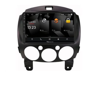 Navigatie Mazda 2 2007-2013 Android radio gps internet 8+128 carplay android auto