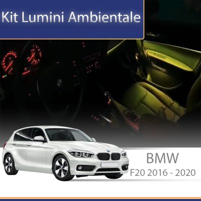 Lumini Ambientale NIGHTVIBE  BMW Seria 1 (F20) 2016-2020 dedicat set complet control telefon sau sistem original