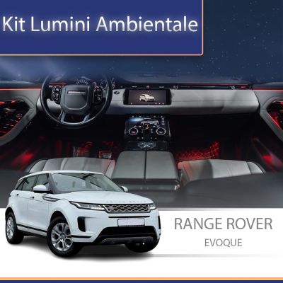 Lumini Ambientale NIGHTVIBE Range Rover Evoque 2013-2022 set complet control telefon sau sistem original