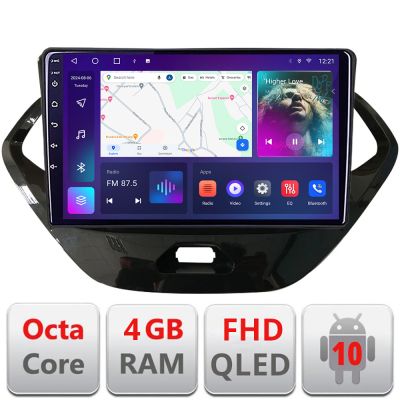 Navigatie Ford KA 2015-2020 Android radio gps internet 4+64 carplay android auto KIT-ka+EDT-E309v3