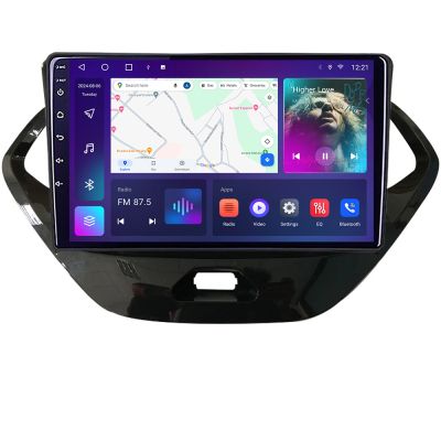 Navigatie Ford KA 2015-2020 Android radio gps internet 4+64 carplay android auto KIT-ka+EDT-E309v3