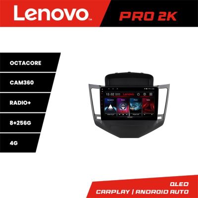 Navigatie Chevrolet Cruze Lenovo Kit-045 8 core QLED 2K 8+256 360 Android Waze USB Navigatie Internet Youtube Radio