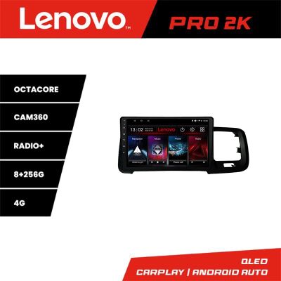 Navigatie Volvo S60 2008-2014 Lenovo Kit-s60-08 8 core QLED 2K 8+256 360 Android Waze USB Navigatie Internet Youtube Radio