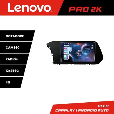 Navigatie Hyundai I20 2020- Lenovo Kit-i20 8 core QLED 2K 12+256 360 Android Waze USB Navigatie Internet Youtube Radio