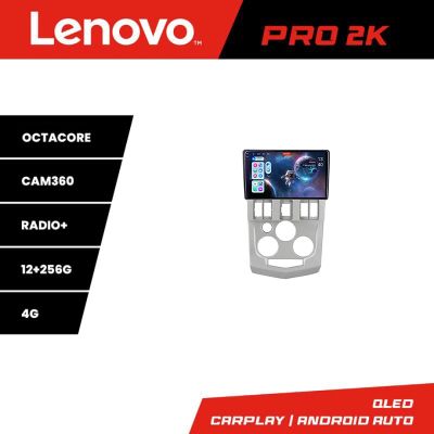 Navigatie Dacia Logan 1 2003-2010 Lenovo Kit-logan 8 core QLED 2K 12+256 360 Android Waze USB Navigatie Internet Youtube Radio