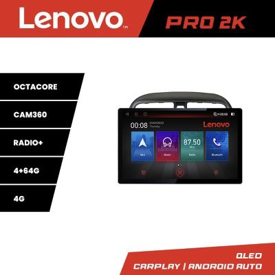 Navigatie Mitsubishi Spacestar Lenovo PRO 4+64 2K 13 inch qled android 4G DSP gps internet  Kit-spacestar
