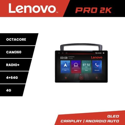 Navigatie Mitsubishi Pajero K-452 Lenovo PRO 4+64 13 inch 2K android 4G DSP gps internet  8Core