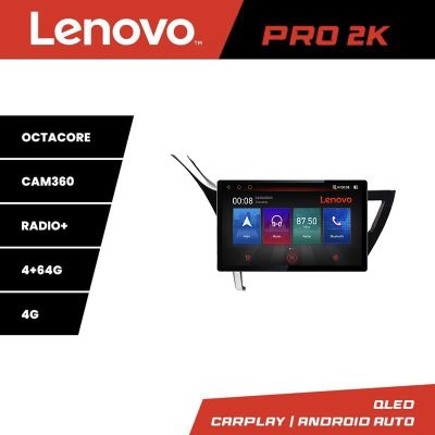 Navigatie Toyota Corolla 2017- K-corolla17 Lenovo PRO 4+64 13 inch 2K android 4G DSP gps internet