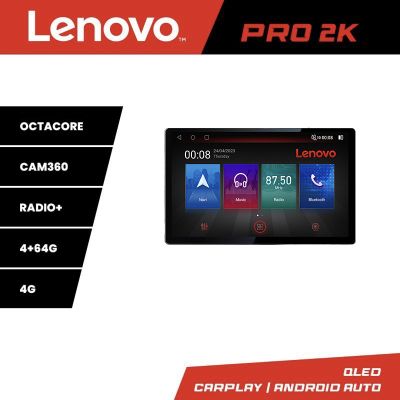 Navigatie Cadillac CTS 2003-2007 Lenovo PRO 4+64 13 inch 2K android 4G DSP gps internet  8Core