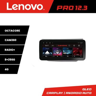 Navigatie Seat Altea 2005-2014 Lenovo PRO 8+256 12.3 inch qled android 4G DSP gps internet  Kit-altea