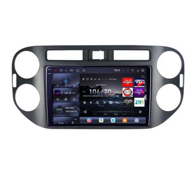 Navigatie VW TIGUAN si Golf plus 2007-2011 8 core QLED 2K 16+512GB 360 Android Waze USB Navigatie Internet Youtube Radio Edotec