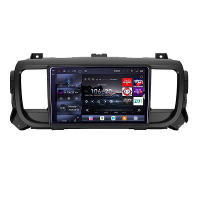 Navigatie Citroen Jumpy Toyota Proace Peugeot Traveller 2017-2022 Edotec Kit-jumpy16 8 core QLED 2K 16+512GB 360 Android Waze USB Navigatie Internet Youtube v3