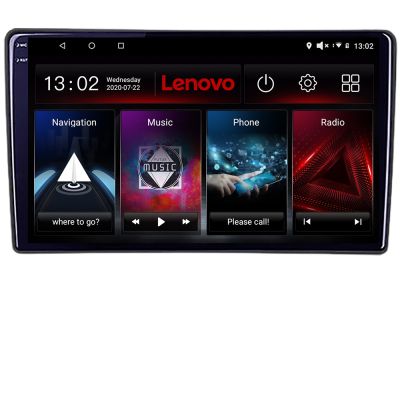 Navigatie Citroen Berlingo Opel Combo 2021- Lenovo QLED Octa core 6+128 DSP Wifi 5Ghz Android radio gps internet kit-berlingo2021+LITE-10-6+128