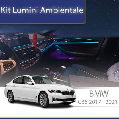 Lumini Ambientale NIGHTVIBE BMW G38 2017 - 2021 set complet cu trimuri control telefon sau sistem original