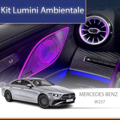 Lumini Ambientale NIGHTVIBE Mercedes Benz W257 capace difuzoare control telefon sau sistem original