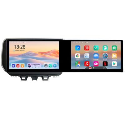 Navigatie Hyundai Tucson 2019 Edotec 2 ecrane  8 core 4+128 21.6 inch Incell android Wifi 5Ghz gps internet  Kit-1135