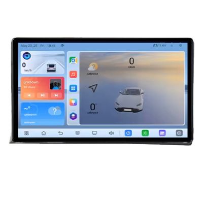 Navigatie vw multivan 2003-2015 C-multivan Android 8 Core 2.2 Ghz 8+128 Qled 1K ADAS 4G LTE GPS 360 KIT-multivan+EDT-E409V3