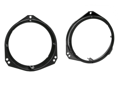 Inel adaptare difuzor 165mm uși față multi-brand (BMW, Mercedes-Benz, Nissan, Opel, Renault) – 25 modele compatibile – fără ambalaj