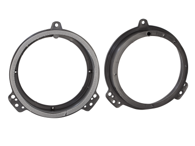Inele adaptare difuzor 165mm uși față + spate Audi A3 8P (2003-2012), Audi A4 B6-B7 (2000-2008), Toyota Yaris (1999-2003), Seat Exeo (2008-2013) – plug & play