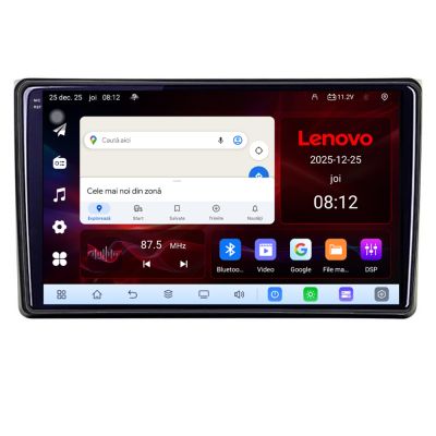Navigatie Audi A4 B6 Quad Core Lenovo Kit-050 8 Core 2.2 Ghz 8+128 Qled Incell 1K Android 360 Carplay DSP AHD 1080P ADAS 4G Wifi 5Ghz Bluetooth PRO