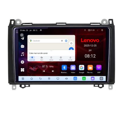 Navigatie Mercedes VW Lenovo Kit-068 8 Core 2.2 Ghz 8+128 Qled Incell 1K Android 360 Carplay DSP AHD 1080P ADAS 4G Wifi 5Ghz Bluetooth PRO v1