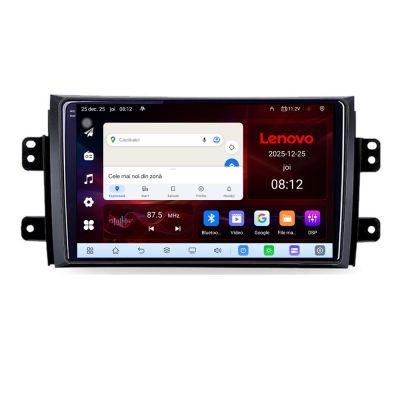 Navigatie Suzuki SX4 2006-2013 Lenovo Kit-124 8 Core 2.2 Ghz 8+128 Qled Incell 1K Android 360 Carplay DSP AHD 1080P ADAS 4G Wifi 5Ghz Bluetooth PRO