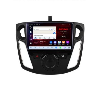 Navigatie Ford Focus 3 Lenovo Kit-150 8 Core 2.2 Ghz 8+128 Qled Incell 1K Android 360 Carplay DSP AHD 1080P ADAS 4G Wifi 5Ghz Bluetooth PRO
