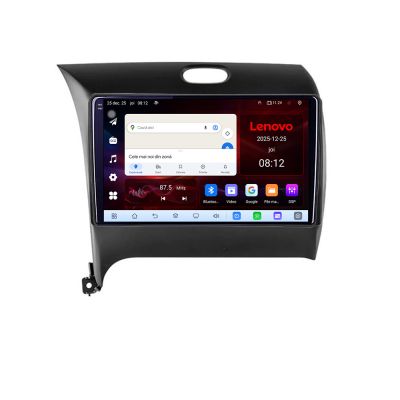 Navigatie Kia Cerato 2013-2017 Lenovo Kit-1562 8 Core 2.2 Ghz 8+128 Qled Incell 1K Android 360 Carplay DSP AHD 1080P ADAS 4G Wifi 5Ghz Bluetooth PRO