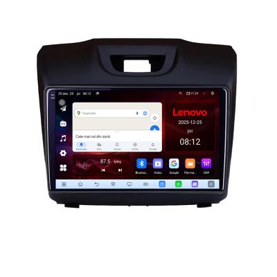 Navigatie Isuzu D-Max Quad Core Lenovo Kit-2234 8 Core 2.2 Ghz 8+128 Qled Incell 1K Android 360 Carplay DSP AHD 1080P ADAS 4G Wifi 5Ghz Bluetooth PRO v1